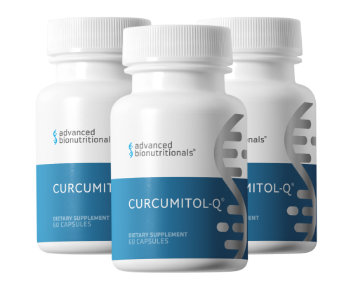 Curcumitol-Q® - BioBDMC® Curcumin Supplement - 3 bottles