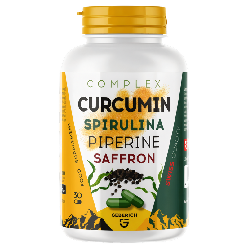 Curcumin Spirulina Piperine