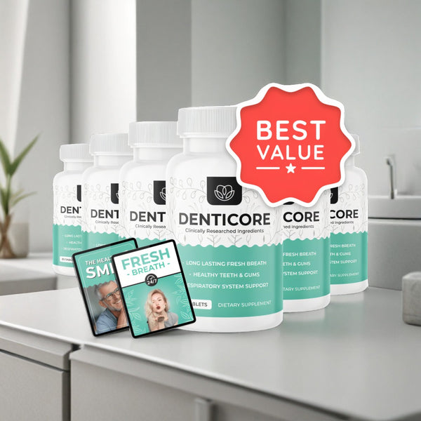 DentiCore - 6 Bottles + 2  Ebooks