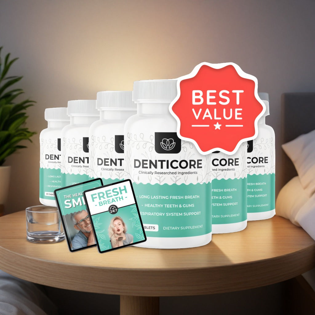 DentiCore - 6 Bottles + 2  Ebooks