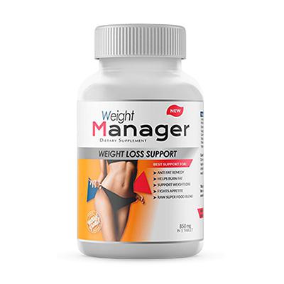 Compre WEIGHT MANAGER del Fabricante. Precio bajo. Entrega rápida. 100% natural. Complemento bioactivo a base de materias primas naturales altamente efectivas.