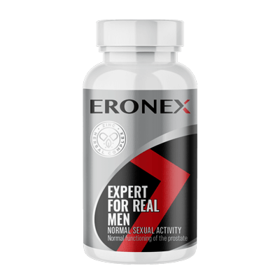 Pērciet ERONEX pie ražotāja. 50% atlaide. Zemu cenu. Ātrā piegāde. 100% dabīgs. Bioaktīvs komplekss, kas balstīts uz ļoti efektīvām dabīgām izejvielām.