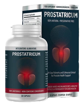 Acquista Prostatricum CPL dal Produttore. Sconto del 50%. Consegna rapida. 100% naturale. Farmaco bioattivo basato su ingredienti naturali altamente efficaci.